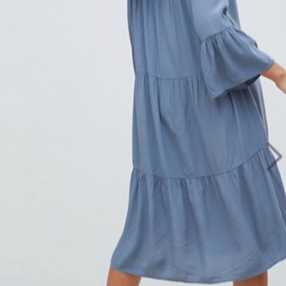 NWT Y.A.S Tall Tiered Dress ASOS - Picture 3 of 4